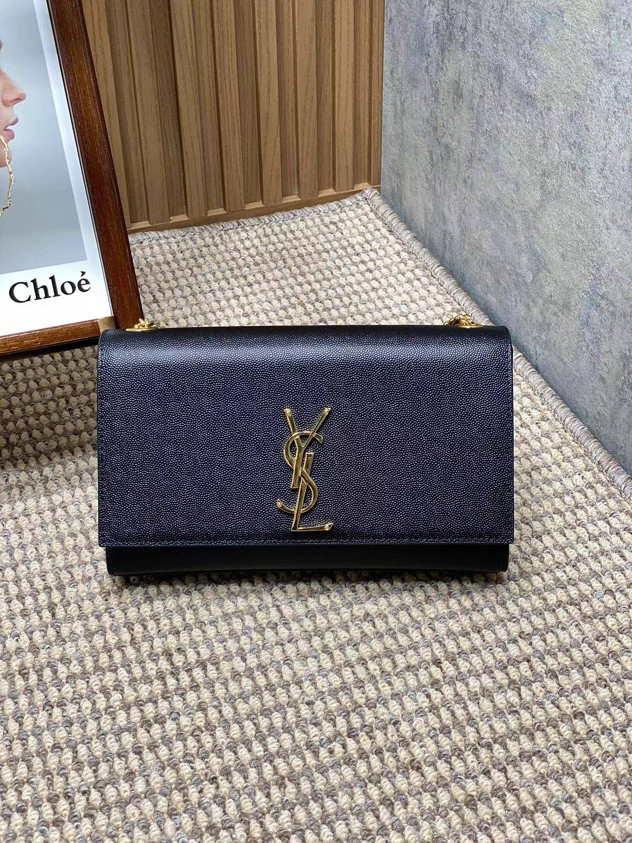 YSL 클레식 모노그램 미디움 체인백