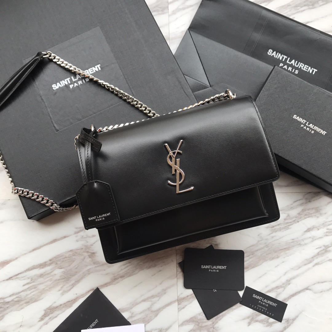 YSL 스몰 모노그램 선셋백